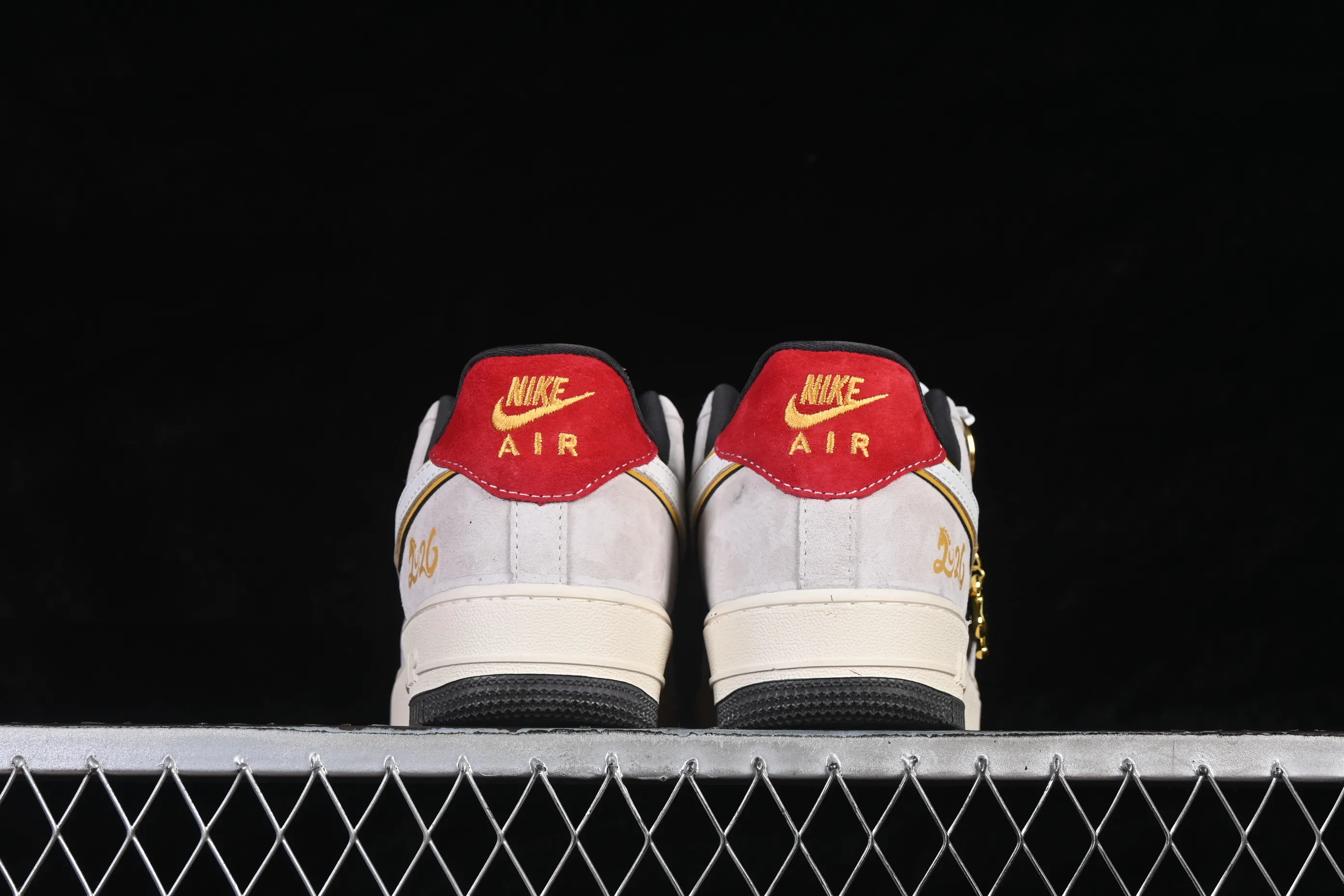 All Categories Nk Air Force 1 Air Force Series Nk Air Force 1 Low Air Force Low Nike Air Force 1'07 Low Year of the Horse limited edition white and gray Chinese style Air Force 1 low-top casual sneakers KD1688-006